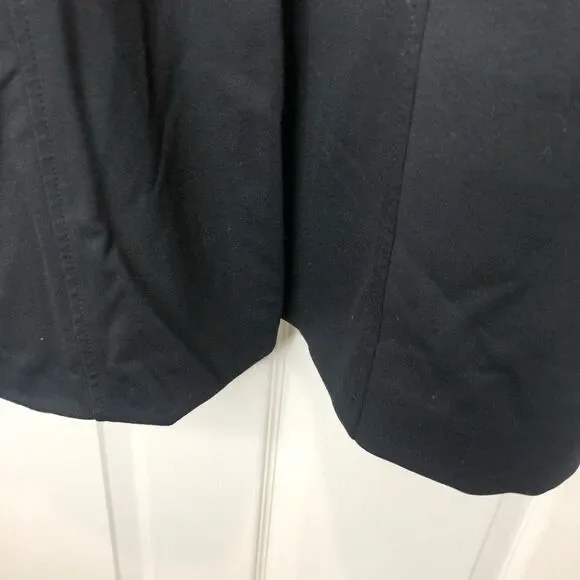 INC International Concepts black trench button front coat, size XL - Picture 6 of 16